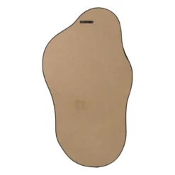 Spiegel organic - zwart - 80x45 cm