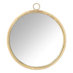 Spiegel rond - rotan - ø43 cm