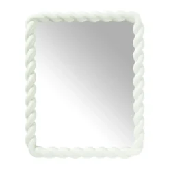 Spiegel twist - groen - 53x43 cm