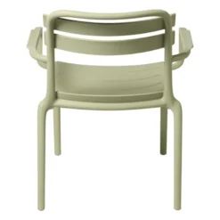 Stapelbare tuinfauteuil Napoli - groen - 75.5x68x65 cm