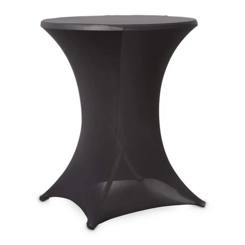 Statafelrok - zwart - polyester - 80x110 cm