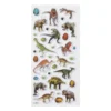 Stickervel dino - set van 34 3D stickers
