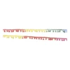 Stoffenband met pompons - set van 2 - 200 cm