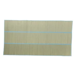 Strandmat XL - bruin/blauw - 90x170 cm