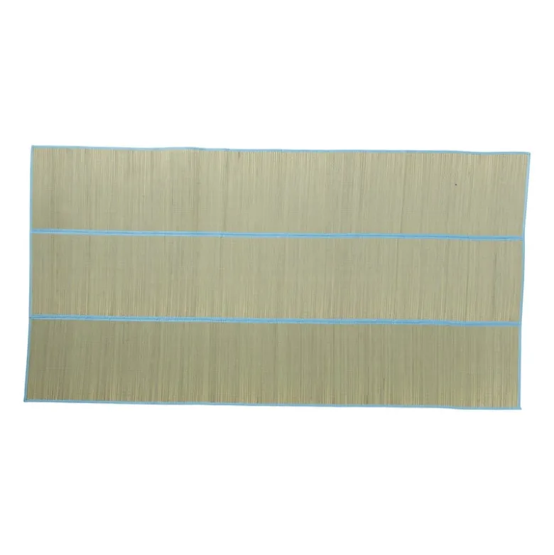Strandmat XL - bruin/blauw - 90x170 cm
