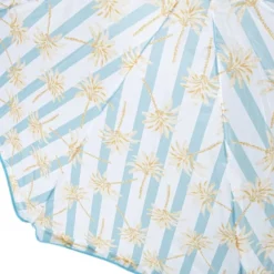 Strandparasol palmboom - blauw - ø160x180x180 cm