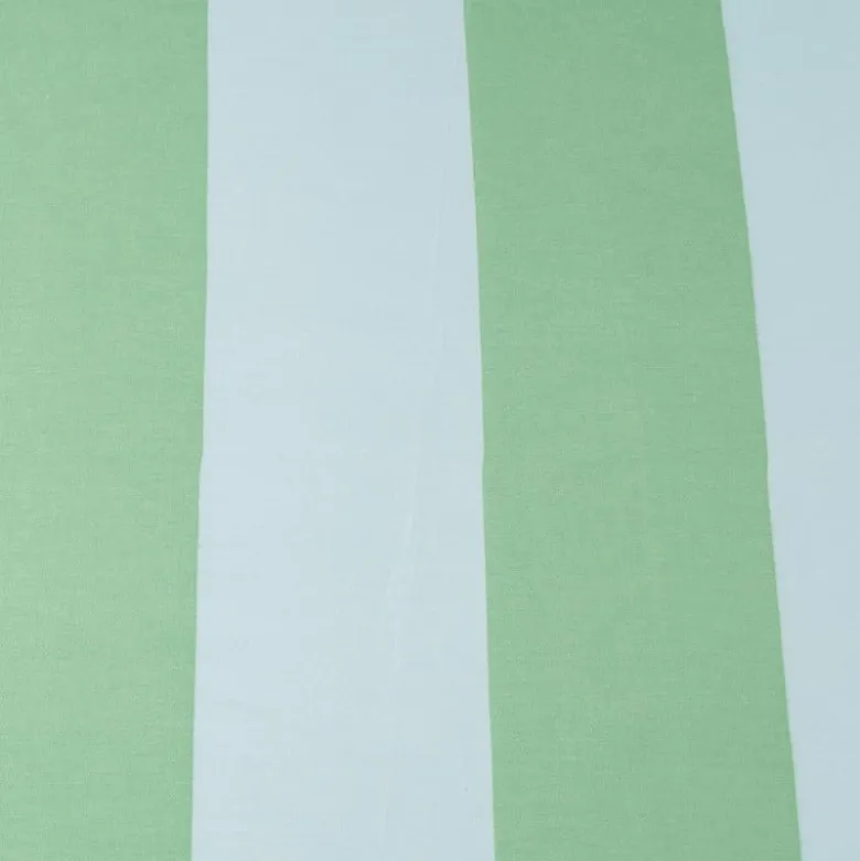 Strandparasol streep - groen/blauw - ø160x180 cm
