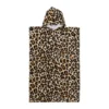 Strandponcho luipaard - multikleur - 75x220 cm