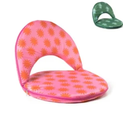 Strandstoel opvouwbaar met rits - multikleur - diverse varianten