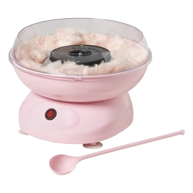 Suikerspin machine - roze - watt