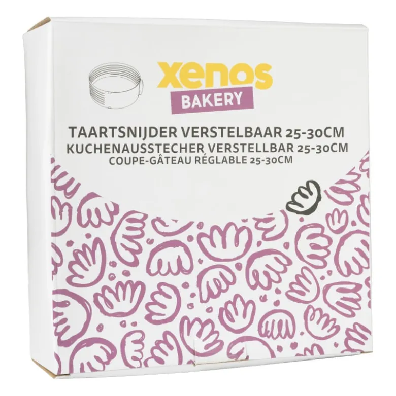 Taartsnijder verstelbaar - 25 tot 30 cm