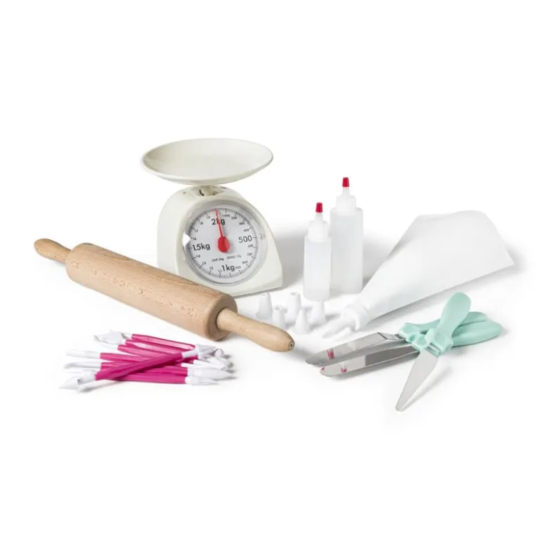 Taartspatel - mint - set van 3