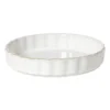 Taartvorm Toscane S - wit - ø12x2.5 cm