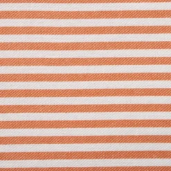 Tafelkleed streep - oranje - 140x240 cm