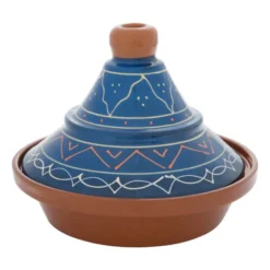 Tajine Fiesta - blauw - 27 cm