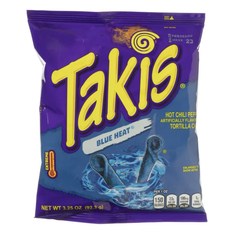 Taki's chips Blue Heat - 92.3 gram