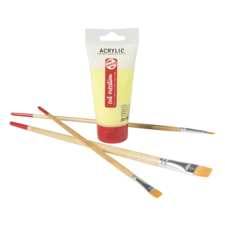 Talens acrylverf - geel - 75 ml