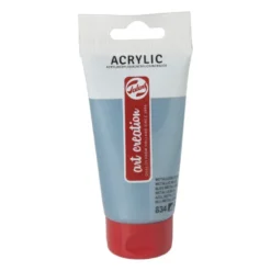 Talens acrylverf - metallic blauw - 75 ml