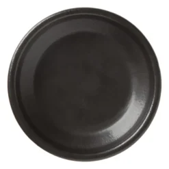 Tapasbakje klei - zwart - ⌀10 cm