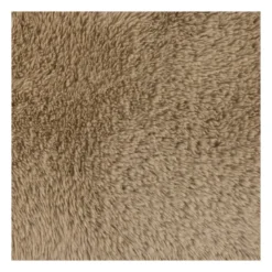 Tapijt hoogpolig - bruin - 60x90 cm