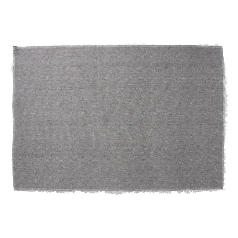 Tapijt hoogpolig - wit - 60x90 cm
