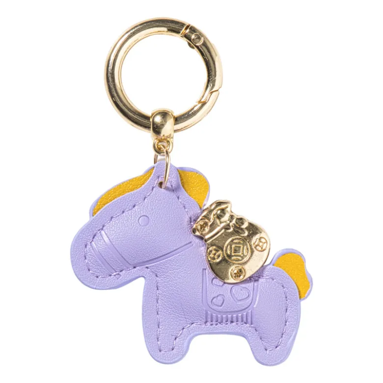 Tashanger - paard - lila/goud