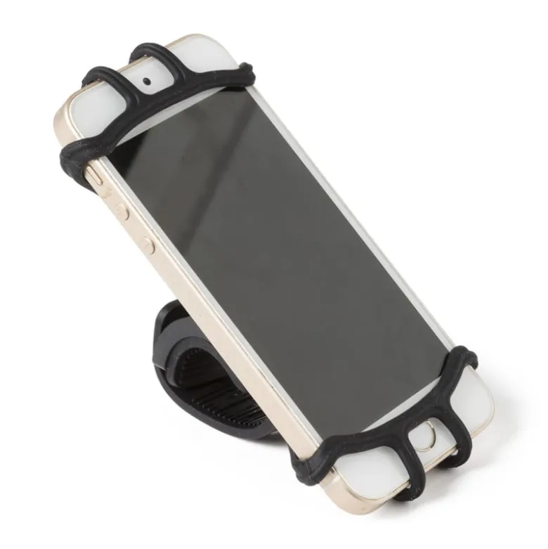 Telefoonhouder fiets - zwart