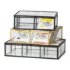 Theedoos - 15x15x5.5 - zwart
