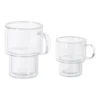 Theeglas dubbelwandig - 260 ml - glas