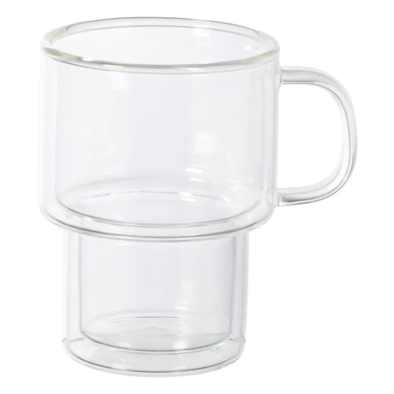 Theeglas dubbelwandig - 260 ml - glas