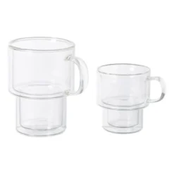 Theeglas dubbelwandig - 100 ml - glas