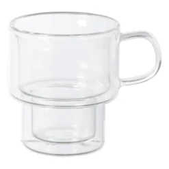 Theeglas dubbelwandig - 100 ml - glas