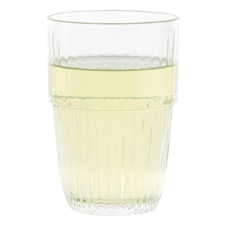 Theeglas ribbel - 530 ml