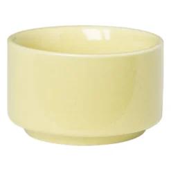 Theelichthouder mini - geel - ø5x3 cm