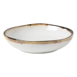 Theezakjeshouder Toscane - wit - ø9x2.1 cm