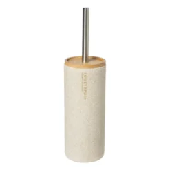Toiletborstel sand - beige - ø10.3x38.5 cm
