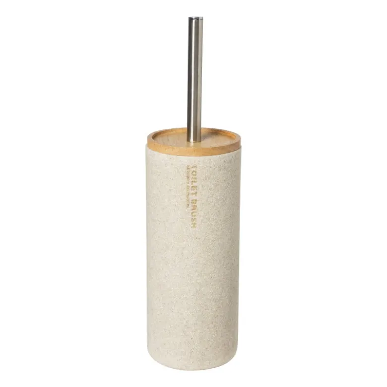 Toiletborstel sand - beige - ø10.3x38.5 cm
