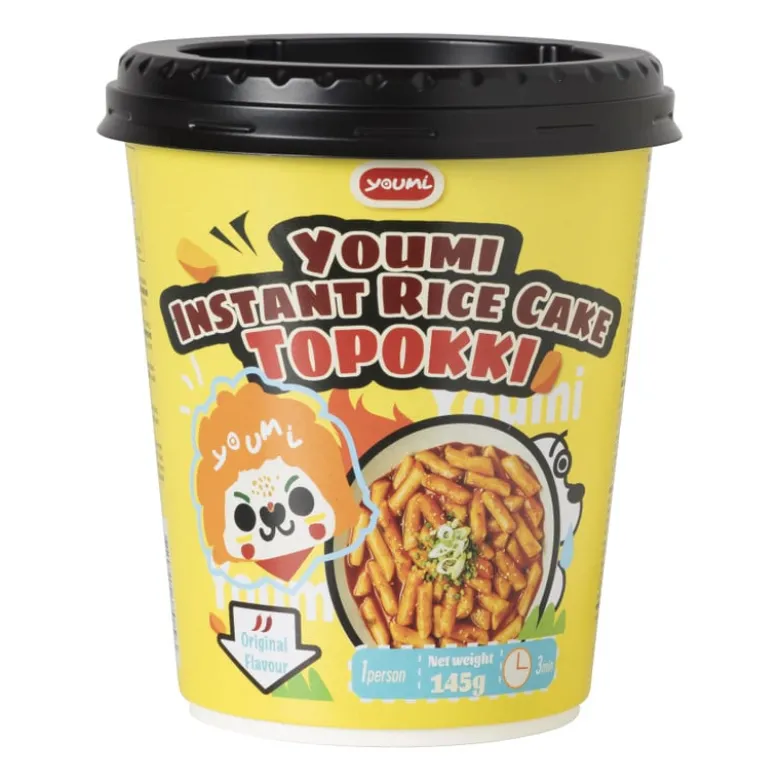 Topokki rice cake - Youmi original - 145 gram