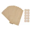 Traktatie zakjes craft - multikleur - set van 10