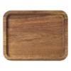 tray acacia klein - bruin - 14x18x1.5 cm