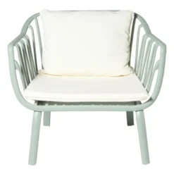 Tuinfauteuil como - groen - 68x78x63 cm