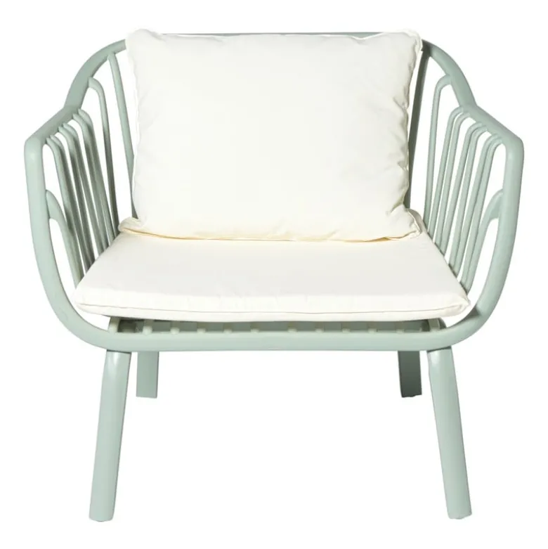 Tuinfauteuil como - groen - 68x78x63 cm