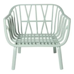 Tuinfauteuil como - groen - 68x78x63 cm