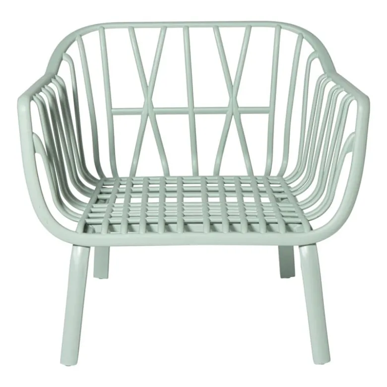 Tuinfauteuil como - groen - 68x78x63 cm