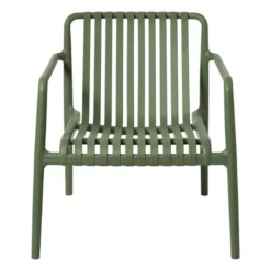 Tuinfauteuil Lea - groen - 75.5x75.5x66.5 cm