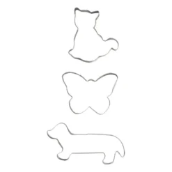 Uitsteekvormpjes dieren - set van 3