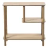 Vakkenkast Scandi laag - naturel - 75x75x30 cm