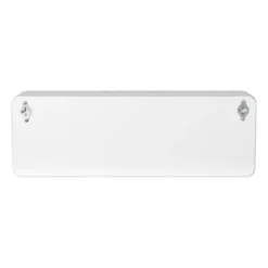 4 vakkenkast Zaha organic - MDF - wit - 20x60x15 cm