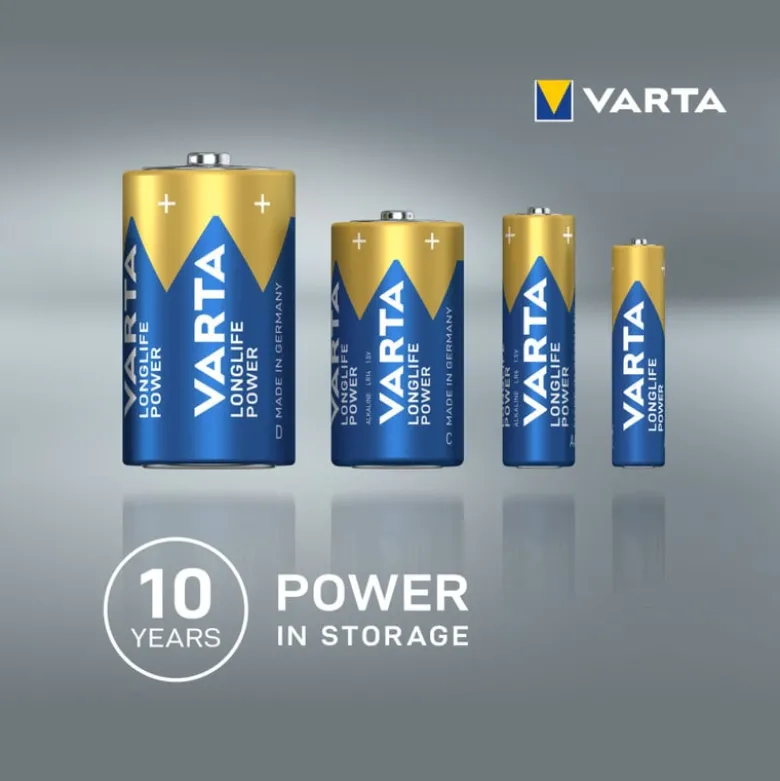 Varta longlife power 9V batterij