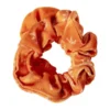 Velvet scrunchie - oranje